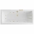 Ванна акриловая EXCELLENT Aquaria Lux SMART WAEX.AQU18.SMART.GL 180x80 белая с гидромассажем Ванна акриловая EXCELLENT Aquaria Lux SMART WAEX.AQU18.SMART.GL 180x80 белая с гидромассажем