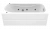 Ванна с гидромассажем BAS Стайл 160x70 Ванна с гидромассажем BAS Стайл 160x70