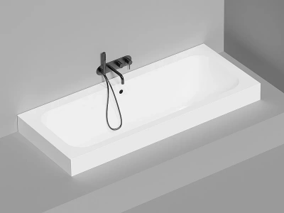 Ванна Salini Orlanda AXIS S-Sense 103211MRH 190x80 белая/снаружи RAL матовая