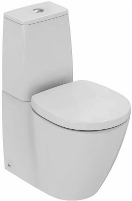 Унитаз напольный Ideal Standard Connect E039701 с бачком E717501 белый, безободковый
