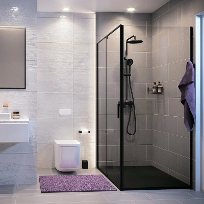 Душевой уголок WasserKRAFT Elbe 74P10 100x120