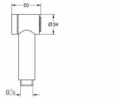 Гигиенический душ Grohe Sena Trigger Spray 26328000