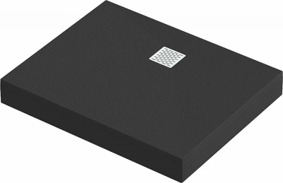 Душевой поддон литьевой Good Door Essentia 2 100x80 черный