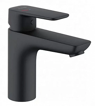 Смеситель для раковины Kludi Pure&Style 401983975 черный матовый