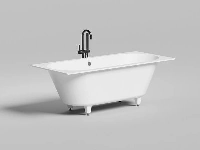 Ванна Salini Ornella AXIS S-Sense 103413MRF 170x75 белая/полностью RAL матовая