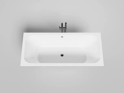Ванна Salini Orlanda AXIS S-Sense 103213MRF 170x75 белая/полностью RAL матовая
