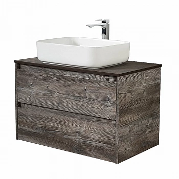 Тумба с раковиной и столешницей BelBagno KRAFT 80 Pino Pasadena