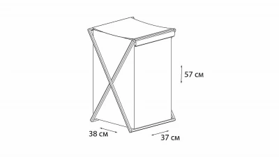 Корзина для белья FIXSEN LOFT STYLE FX-1023