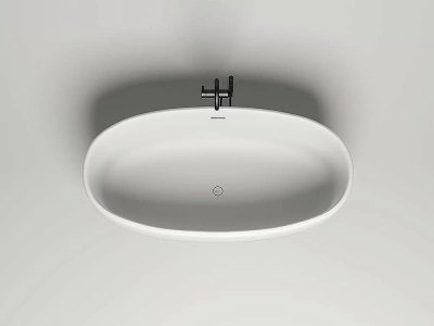 Ванна Salini LUCE Up&Down S-Stone Solix 170х85 белая матовая