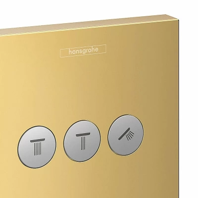 Дивертор Hansgrohe ShowerSelect 15764990 золото