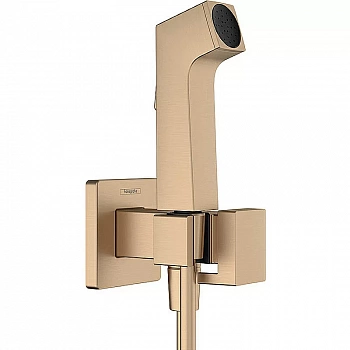 Гигиенический душ Hansgrohe Bidette 29233140 шлифонная бронза
