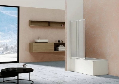 Шторка для ванны Vincea VSB-1E100CL 100x145