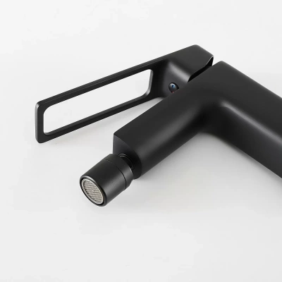 Смеситель для биде GID Niagara L057BMB черный матовый