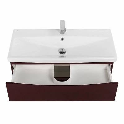 Тумба с раковиной BelBagno MARINO-CER 2C SO 90 Bianco Opaco