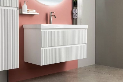 Тумба с раковиной Aquanet Альтера 337154 60 белый матовый