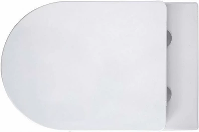 Унитаз приставной Aquanet Rimless Atago 2.0 F LX-1906 с крышкой микролифт, безободковый