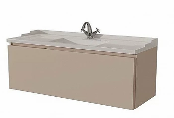 Тумба с врезной раковиной Caprigo Ponza 111-120F