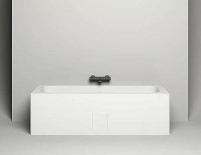 Ванна Salini Orlanda AXIS S-Sense 180x80 белая глянцевая