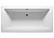 Акриловая ванна Riho Lugo Velvet 180x80 B133001105 белая матовая