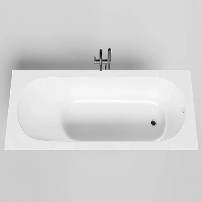 Ванна Salini Ornella Axis 170х75 103523M белая матовая