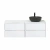 Тумба с раковиной и столешницей BelBagno KRAFT 120 Bianco Opaco