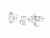 Унитаз приставной Roca Inspira Square Rimless 347537630 безободковый, жемчужный
