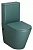 Унитаз Grossman Color GR-4480OLMS безободковый, с крышкой микролифт, с бачком, зеленый матовый
