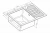 Мойка кухонная Zorg Inox Glass GL-7851 Белая