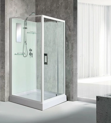 Душевая кабина RIVER TANA 100х80 без крыши