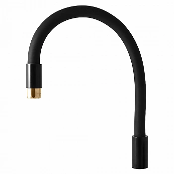 Излив Rav-Slezak SR0014/10CMATZ черный/золото