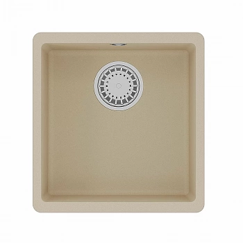 Кухонная мойка Lemark Sinara 400-U 9910062 бежевая