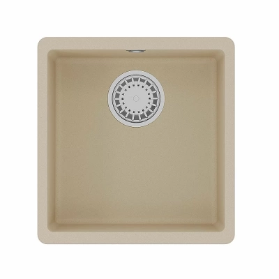 Кухонная мойка Lemark Sinara 400-U 9910062 бежевая