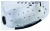 Ванна акриловая Gemy Glass Panel G9046 K 161х96 белая с гидромассажем