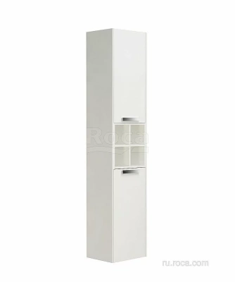 Шкаф - колонна Roca Lago 857297806 белый глянец