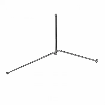 Карниз для ванны WasserKraft Dinkel SC-469018