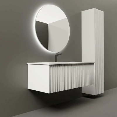 Пенал LA FENICE Terra Bianco 30 белый