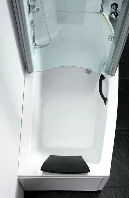 Ванна акриловая Gemy Creative Abnormality G8040 C 170x85 белая с гидромассажем
