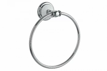 Полотенцедержатель-кольцо Boheme Vogue Bianco 10135