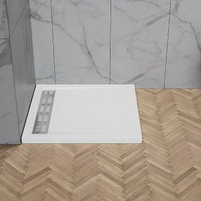 Душевой поддон BelBagno TRAY-BB-DUE-A-80-4-W0 80х80 белый