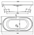 Ванна акриловая Vagnerplast Briana 185x90