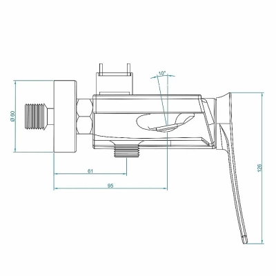 Душевая система RGW Shower Panels SP-33G 51140133-06 золото