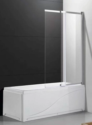 Шторка для ванны Cezares Slider-VF-11-100/150 прозрачная