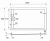 Душевой поддон Cezares Tray AS-AH 150x90