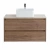 Тумба с раковиной и столешницей BelBagno KRAFT 90 Rovere Tabacco