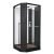 Душевая кабина Orans Diamond 89101BLH 100х100 профиль черный