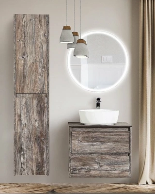 Тумба с раковиной и столешницей BelBagno KRAFT 70 Pino Pasadena