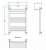 Полотенцесушитель Energy Prestige Modus 80x50