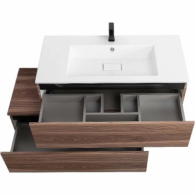 Нижняя тумба Cezares SLIDER-1000-1C-PI-NA-P орех дымчатый