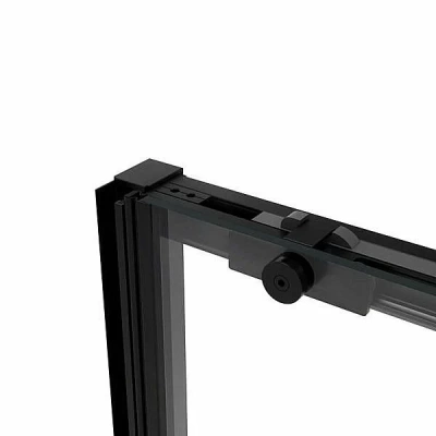 Душевая дверь Vincea Slim Soft VDS-1SS110CLB 110 профиль черный/стекло прозрачное