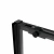 Душевая дверь Vincea Slim Soft VDS-1SS110CLB 110 профиль черный/стекло прозрачное
